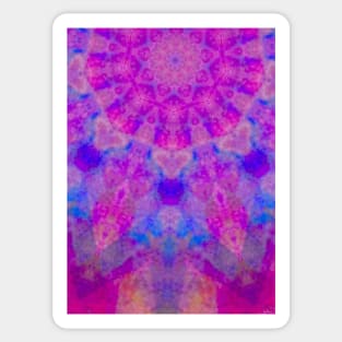 Trippy Pinkflower Sticker